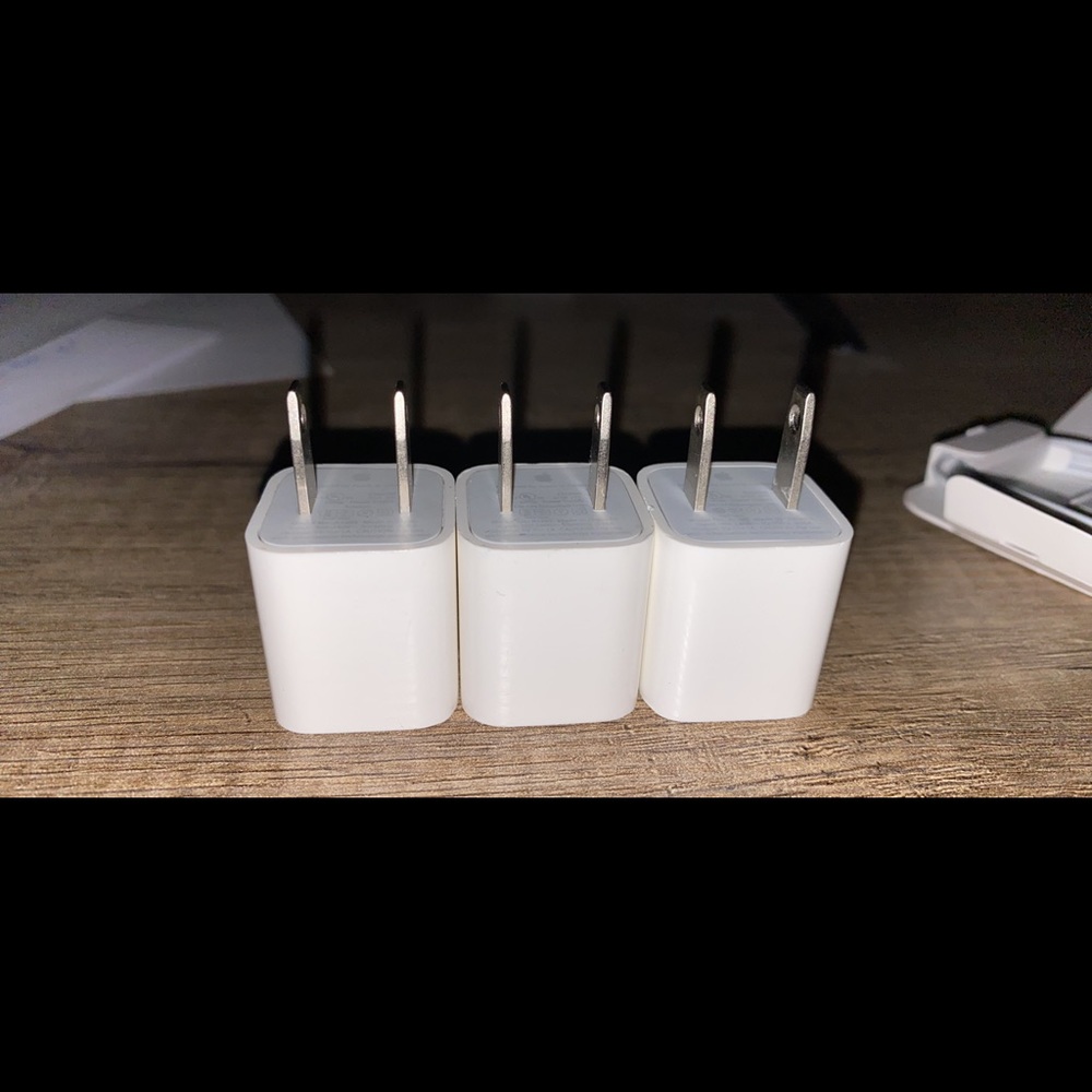 Apple charger boxes